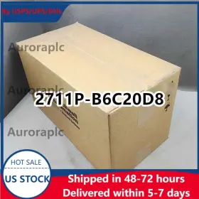2711p-b6c20d8 Ab 2711p-b6c20d New Ser B Rev A Panelview Plus 600 Fast Shipping