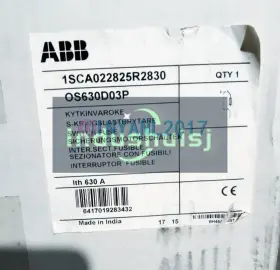 1sca022825r2830 Abb One Switch Fuse Os630d03p New
