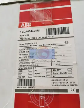 1sda054404r1 Abb 1pc New Circuit Breaker T5s630 Pr221ds-lsi R630 F 3p