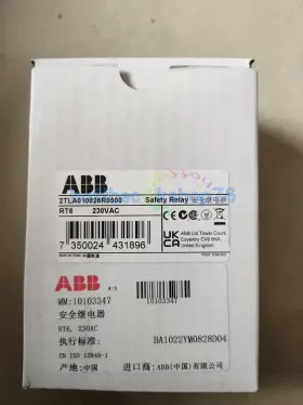 2tla010026r0500 Abb New Safety Relay Controller