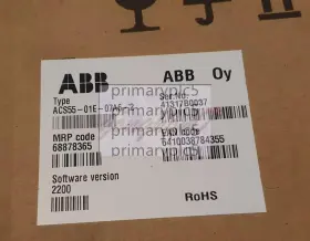 Acs55-01e-07a6-2 Abb New 1pc Inverter