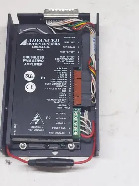 Be12a6e Advanced Motion Controls Brushless Pwm Servo Ampl Excellent Condition