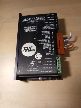 12a8e Advanced Motion Controls C25a1 Pwm Servo Amplifier Power