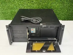 Ipc-610bp-40zfb Advantech Ipc-610bp-300 Pre Owned Industrial Computer - Black With Power Cord