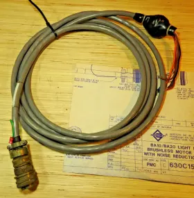 630c1580-1 Aerotech Ba10/ba20 Series Cable With Print - Preowned Unused