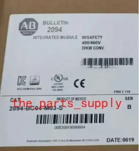 Allen-bradley 2094-bc04-m03-s/a New Ab 2094-bc04-m03-s Factory Sealed Ser A
