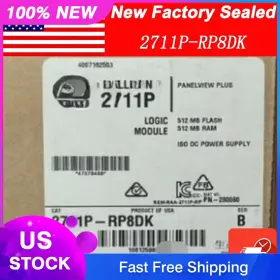 2711p-rp8dk Allen-bradley New Ser B Panelview Plus 6 Logic Module 2711prp8dk