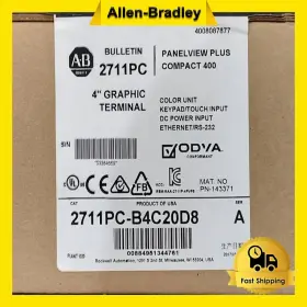 2711pc-b4c20d8 Allen-bradley New Ab Ser A Panelview Plus 400 Graphic Terminal 2711pcb4c20d8