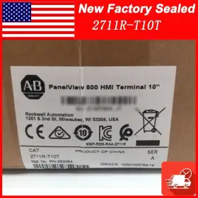 2711r-t10t Allen-bradley New Ab Ser A Panelview 800 Hmi Terminal 10.4-inch 2711rt10t