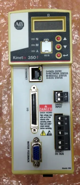 Allen-bradley 884951256026 2097-v34pr3-lm Kinetix 350 Servo Drive Used