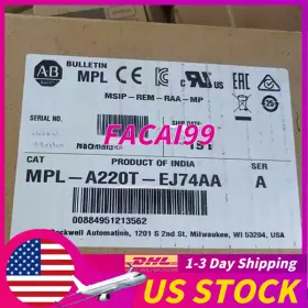 Mpl-a220t-ej74aa Allen Bradley Ab New Sealed Free Shipping