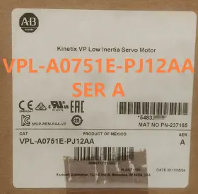 Vpl-a0751e-pj12aa Allen Bradley Allen-bradley New Sealed Vpla0751epj12aa Plc Ab