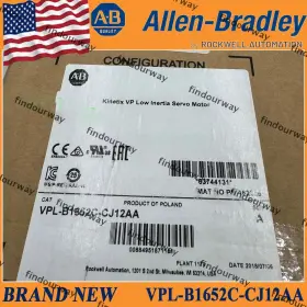 Vpl-b1652c-cj12aa Allen-bradley New Kinetix Vp Low Inertia Servo Motor Free Ship