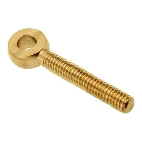 Zeb90-br Ampg Fixed Rod End Brass Plain 11/16 In Od