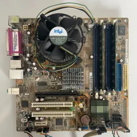 P5gd1-vm Asus P5gd1-vm/x Motherboard - Pulled From Working Unit P4 3.4 Ghz 1 Gb