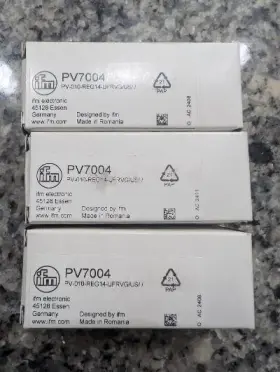 Pv7004 Authentic And Original Lot Of Three New In Box For Ifm Pressure Sensor Switch