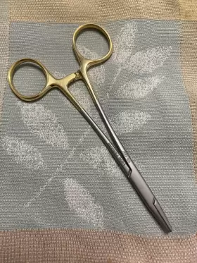 105-1207 Baumgartner Baumcartner Needle Holder Excellent Shape But Not In Orig Box 105-1207 Baumgartner Baumcartner Needle Holder Excellent Shape But Not In Orig Box