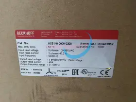 Ax5140-0000-0200 Beckhoff 1pcs New Servo Drive Ax514000000200