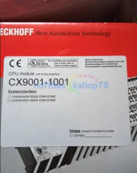 Cx9001-1001 Beckhoff New Plc Module
