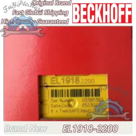 El1918-2200 Beckhoff Brand New High Quality Guaranteed Free Ship El1918-2200 Beckhoff Brand New High Quality Guaranteed Free Ship