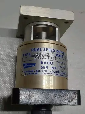 Dsd7-104d4 Bowmar Dual Speed Drive 36 1 Ratio