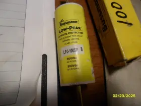Lpj-100sp Bussmann Class J Low-peak Dual-element Time Delay Fuse 600 Volt 100 Qc