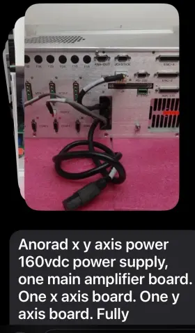 700416 Bystronic Anorad Cnc 2000 5u Axis Chassis Servo Amp With1 Controller Card 1x
