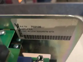 702106 Bystronic Servo Amplifier Cnc Ac25a 3000rpm 6pb