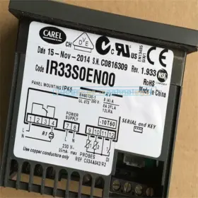 Ir33s0en00 Carel 1pcs New Ir3soenoo Temperature Controller