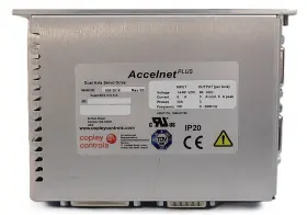 800-2018 Copley Controls Dual Axis Servo Drive Accelnet Plus Working Surplus