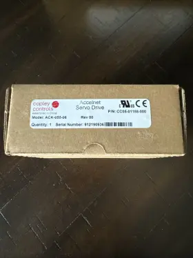 Ack-055-06 Copley Controls Servo Drive Accelnet Model No. New