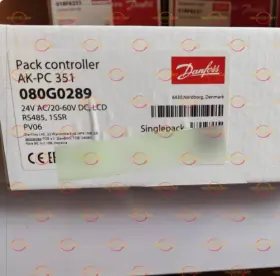 Ak-pc351 Danfoss 080g0289 1pcs New Pack Controller
