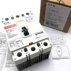 Hfd3125l Eaton New Circuit Breakers For 3 Pole 200 Amp 600v Hfd3125