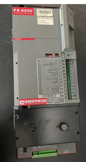960137-01 Emerson B5/b4 Fx-6200 Positioning Servo Drive R03.2