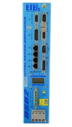 Dsb2p123-111e-000h Etel Digital Servo Amplifier Controller Dsb2 Working Surplus