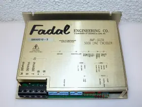 Sma8510-3 Fadal Digital Ac Brushless Servo Amplifier Amp-0039 5000 Line Encoder