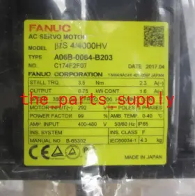 A06b-0064-b203 Fanuc Brand New Servo Motor Shipping