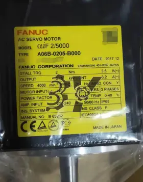 A06b-0205-b500 Fanuc 1pcs New Servo Motor