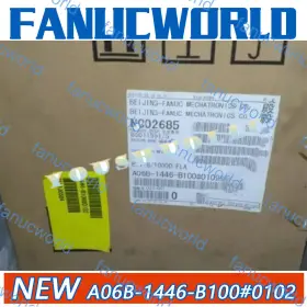 A06b-1446-b100 Fanuc A06b-1446-b100#0102 1pc New Servo Motor