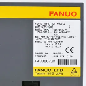 A06b-6085-h206 Fanuc Servo Driver