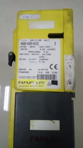 A06b-6089-h102 Fanuc 1pc Used Servo Amplifier Unit A06b6089h102