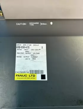 A06b-6096-h150 Fanuc Servo Amplifier Module Inch Tested Good A06b-6096-h150 Fanuc Servo Amplifier Module Inch Tested Good