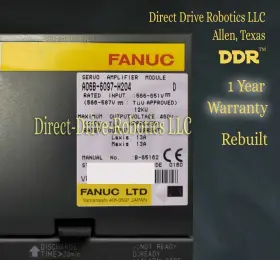 A06b-6097-h204 Fanuc 12mo Warranty Rebuilt Try Us Once Exchange