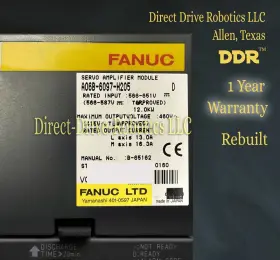 A06b-6097-h205 Fanuc 12mo Warranty Rebuilt Try Us Once Exchange