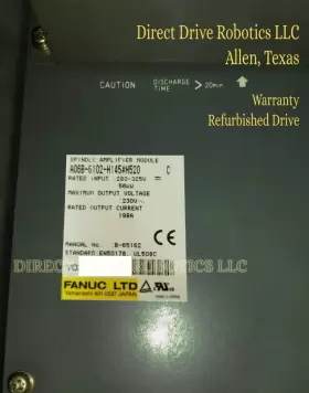 A06b-6102-h145 Fanuc A06b-6102-h145#h520 12mo Warranty Rebuilt Try Us Once Exchange