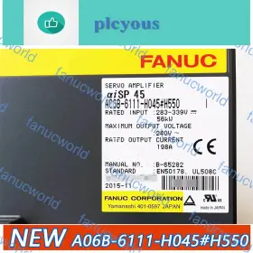 A06b-6111-h045 Fanuc A06b-6111-h045#h550 New Servo Drive 48 Hours Ship