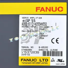 A06b-6112-h055 Fanuc 1pcs Used Servo Amplifier A06b-6112-h055#h550