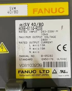 A06b-6114-h208 Fanuc 1pc Used Servo Amplifier