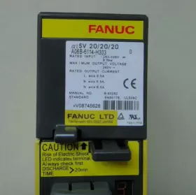 A06b-6114-h303 Fanuc Used Free Shipping Tested A06b-6114-h303 Fanuc Used Free Shipping Tested