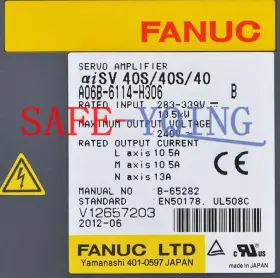 A06b-6114-h306 Fanuc 1pcs New Servo Amplifier
